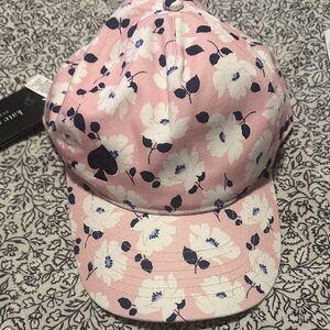 Kate Spade Pink Floral Cap